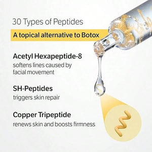 Silk Peptide Intensive Lifting Ampoule |Anti-Aging Serum for Face with Collagen & 30 Peptide Complex Skin Tightening & Firming