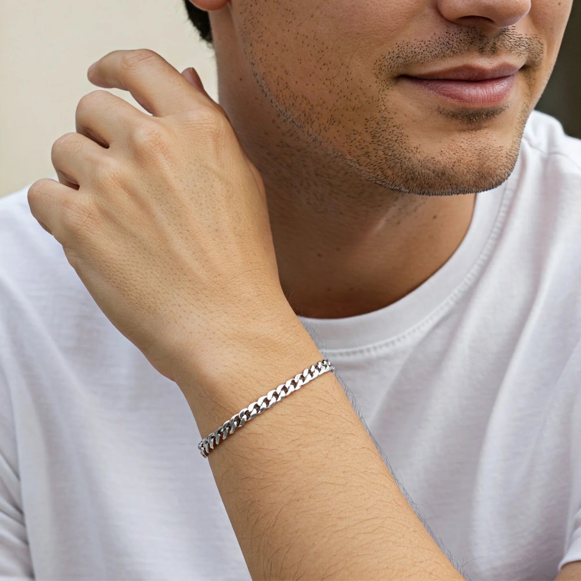 925 Sterling Silver Miami Cuban Link Bracelet