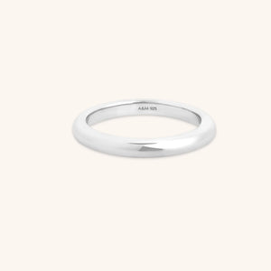 Essential Stacking Ring in Silver