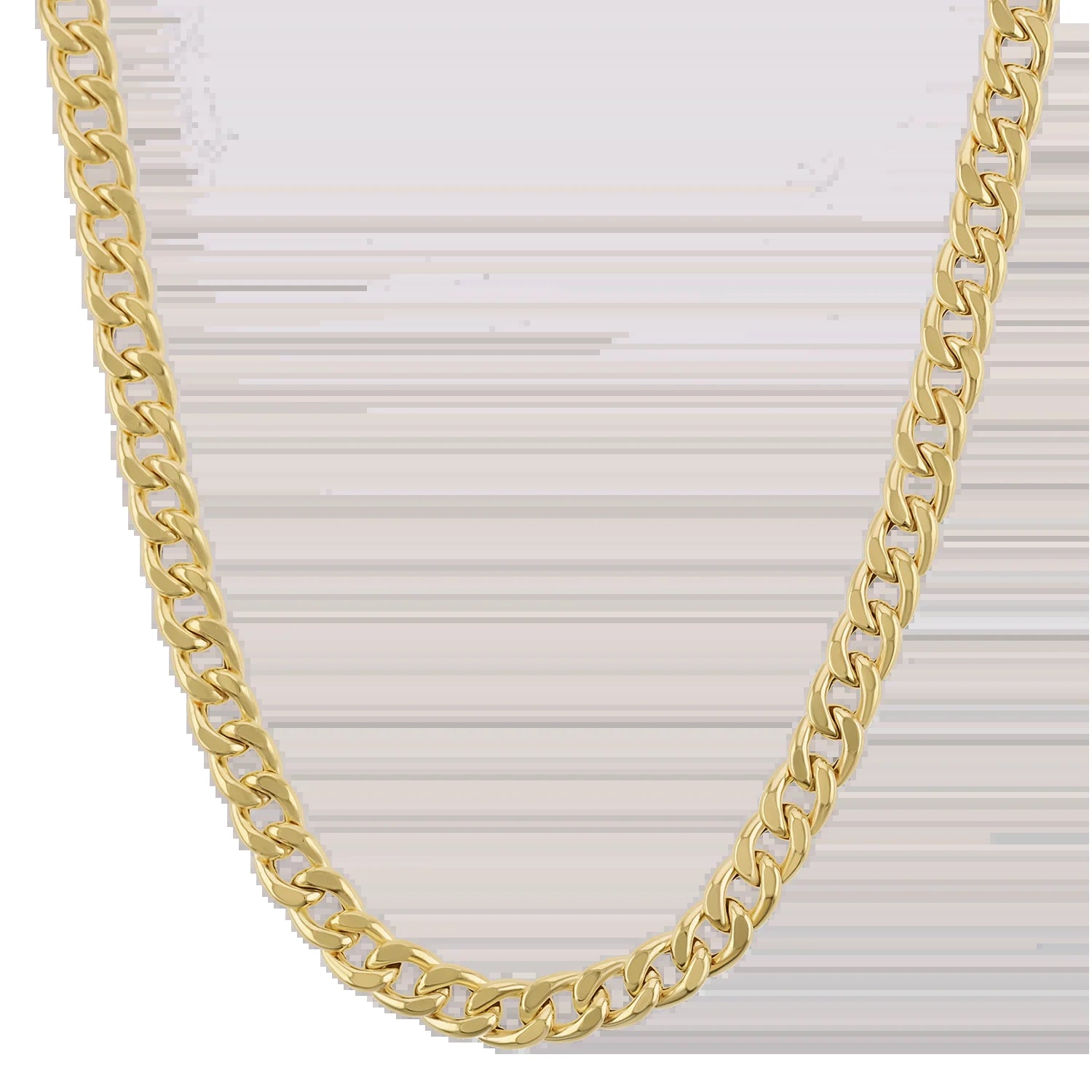 14K Miami Cuban Link Chain Necklace 5.5Mm