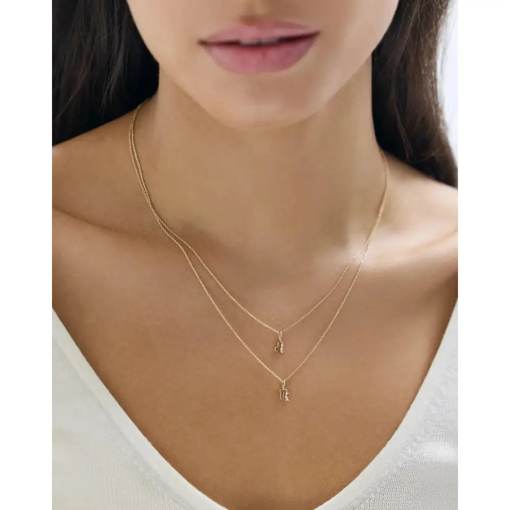 Celestial Zodiac Constellation Necklace.