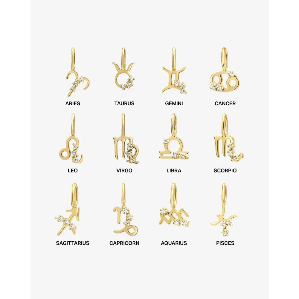 Celestial Zodiac Constellation Necklace.