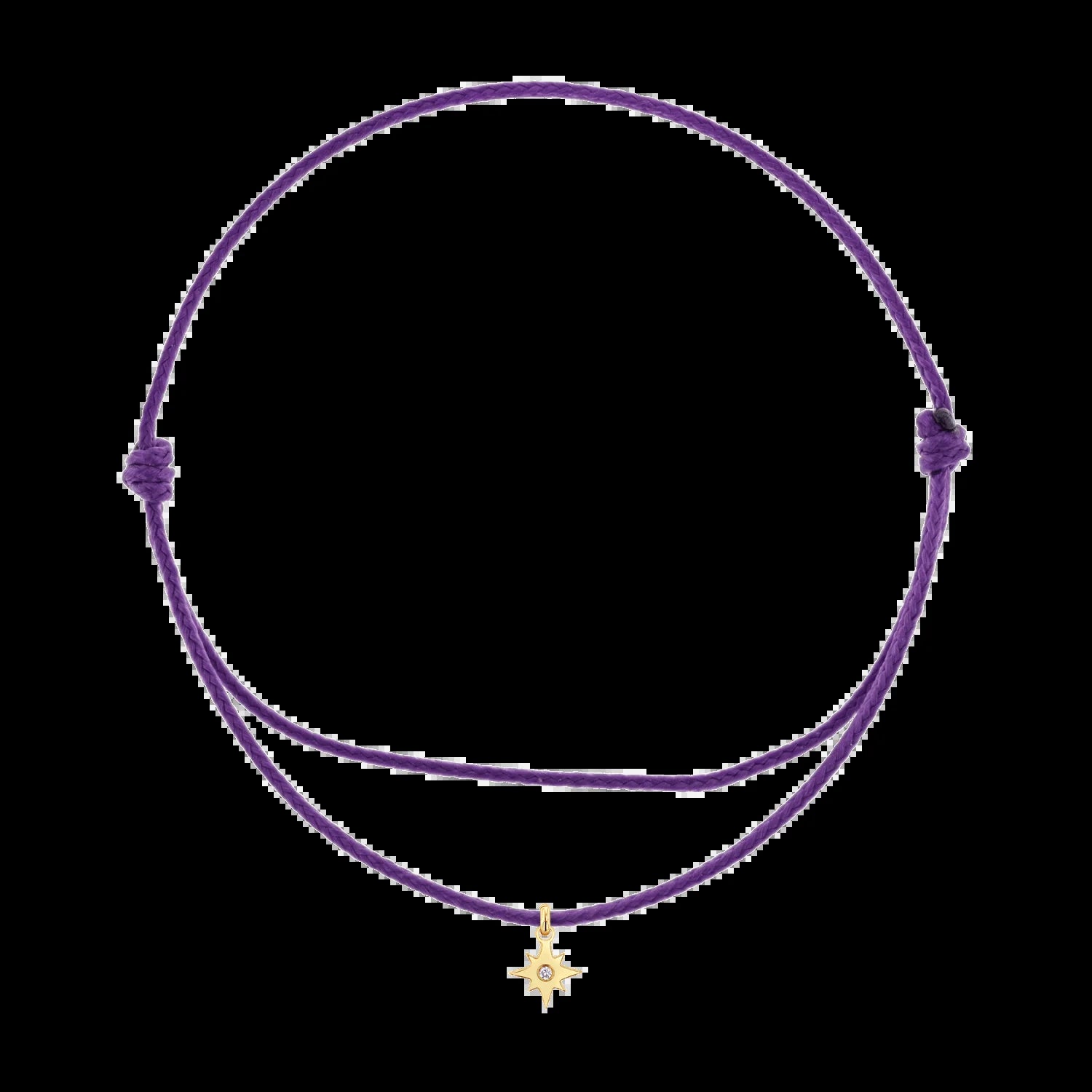 Cord Charm Bracelet