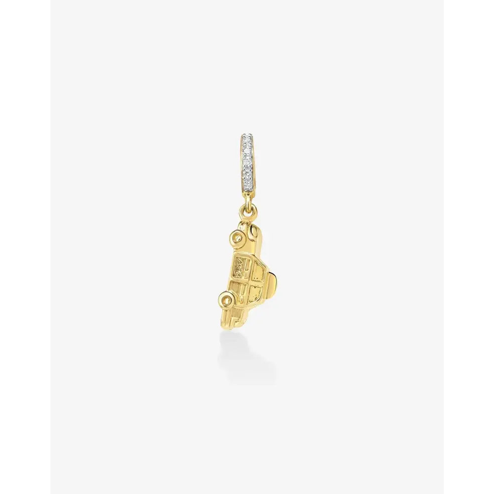Charming NY Taxi Pendant - A Touch of City Spirit!.
