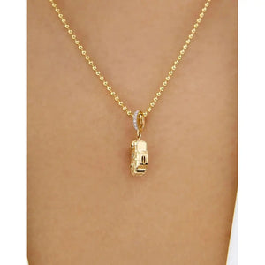 Charming NY Taxi Pendant - A Touch of City Spirit!.