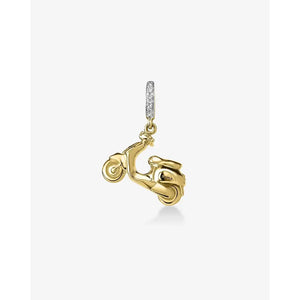 Charming Scooter Pendant for Unique Style.