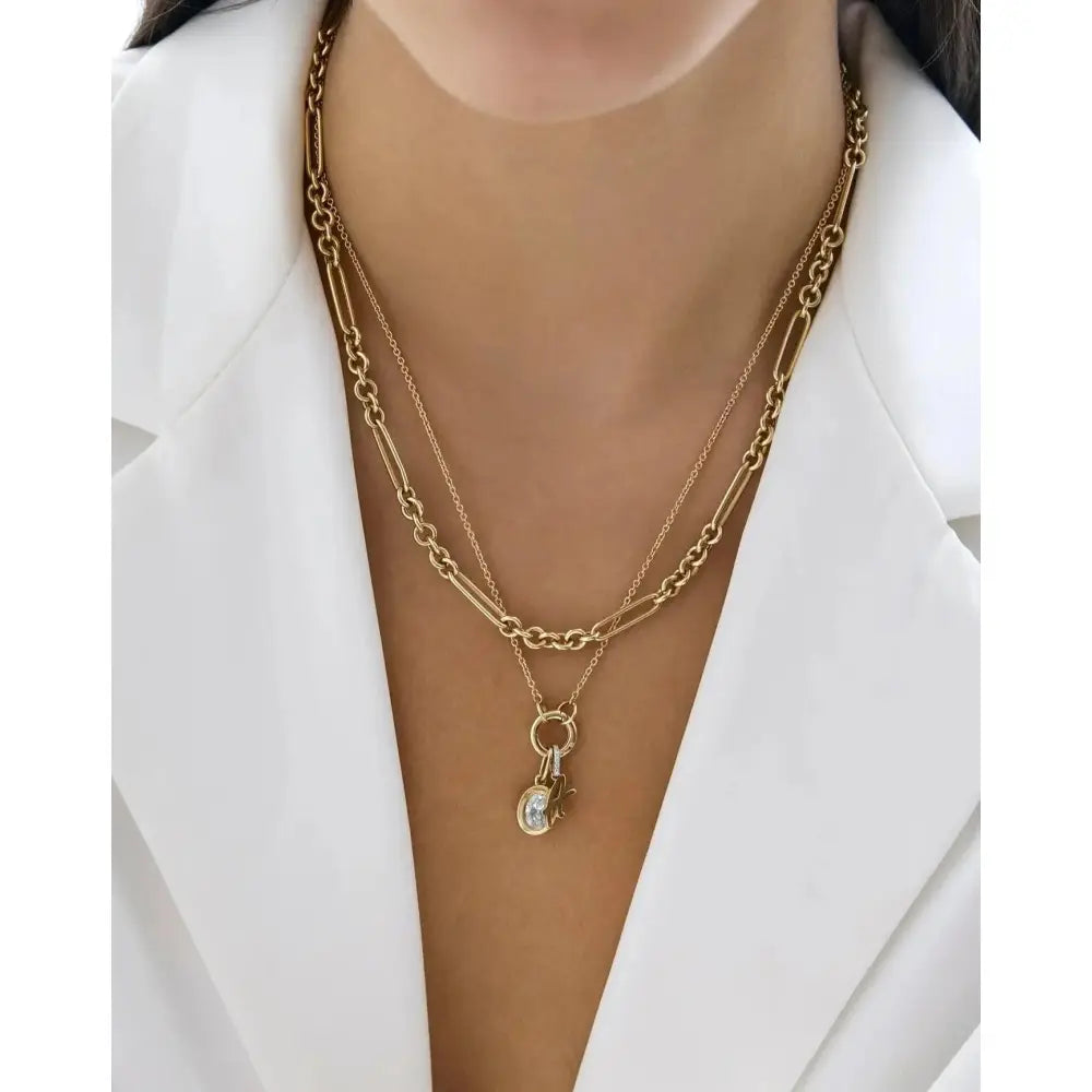Chic Clique Cable Chain Necklace - Elevate Your Style.