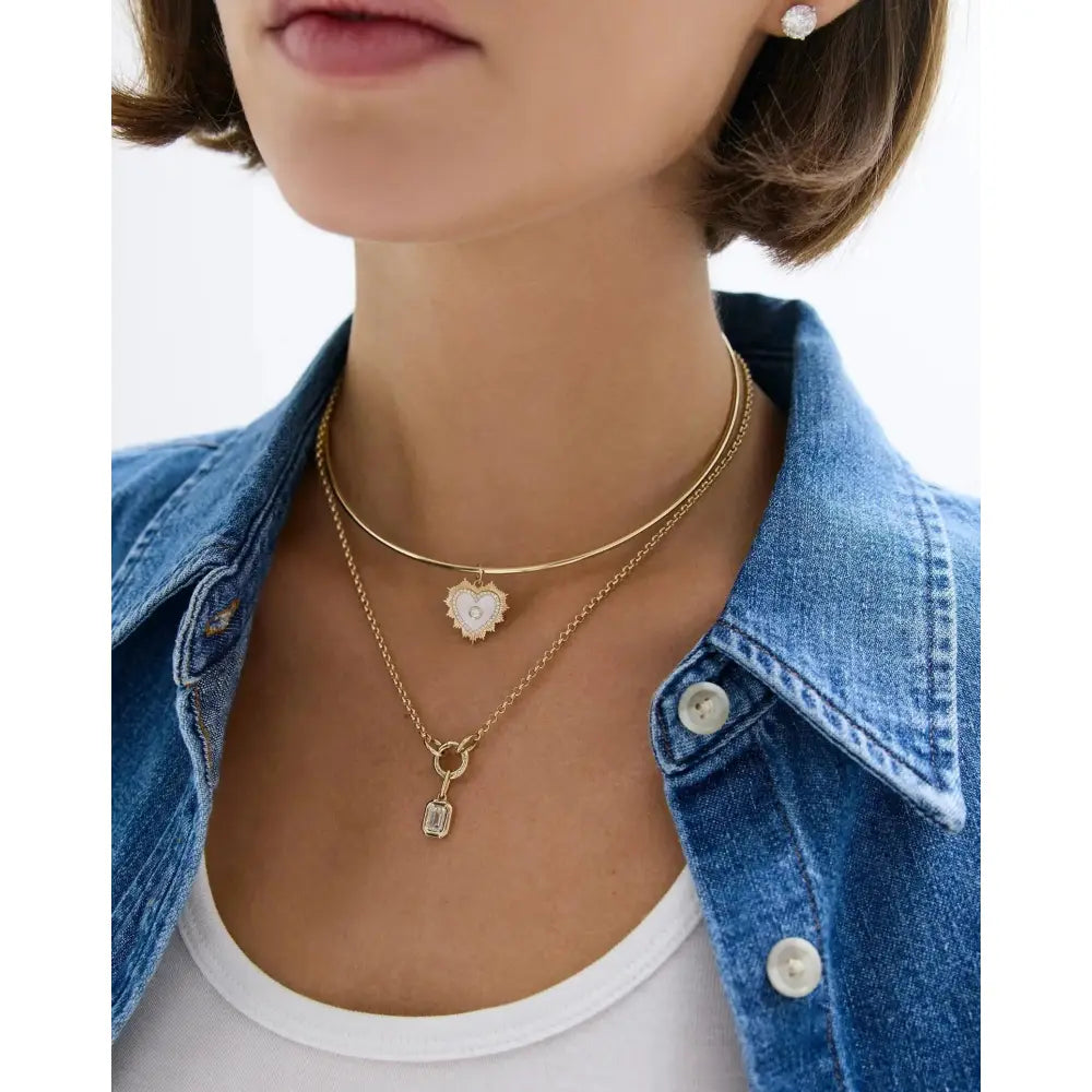 Chic Clique Rolo Chain Necklace - Elevate Your Style!.