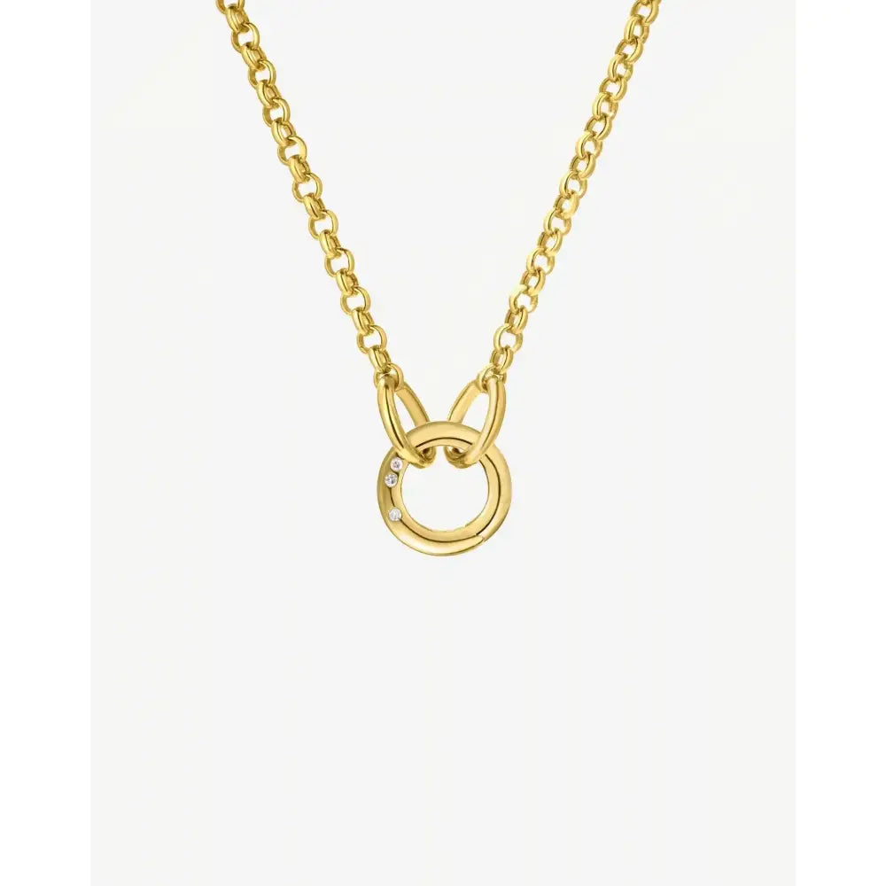 Chic Clique Rolo Chain Necklace - Elevate Your Style!.