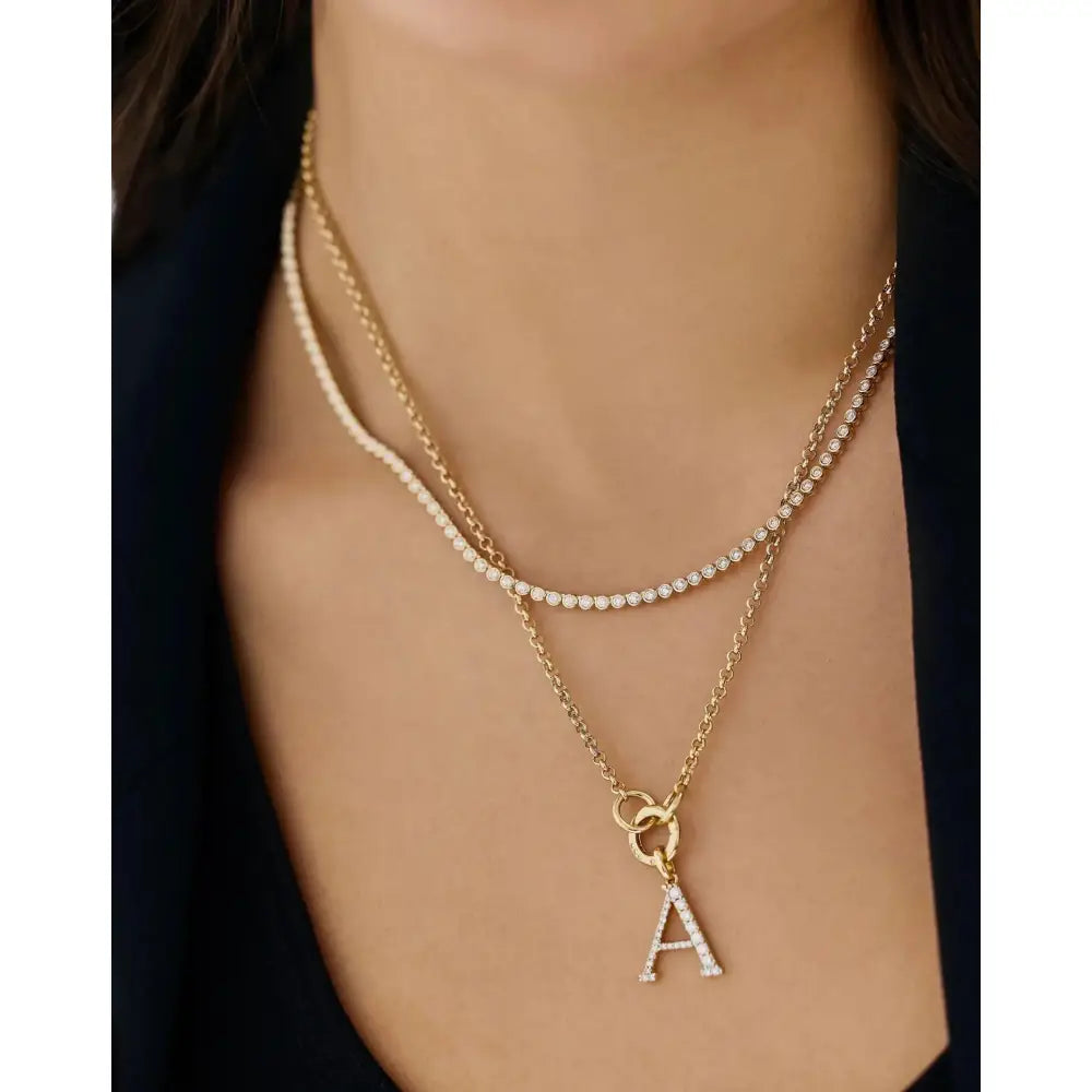 Chic Clique Rolo Chain Necklace - Elevate Your Style!.