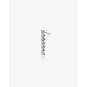 Chic Mini Tennis Drop Earrings for a Touch of Elegance.