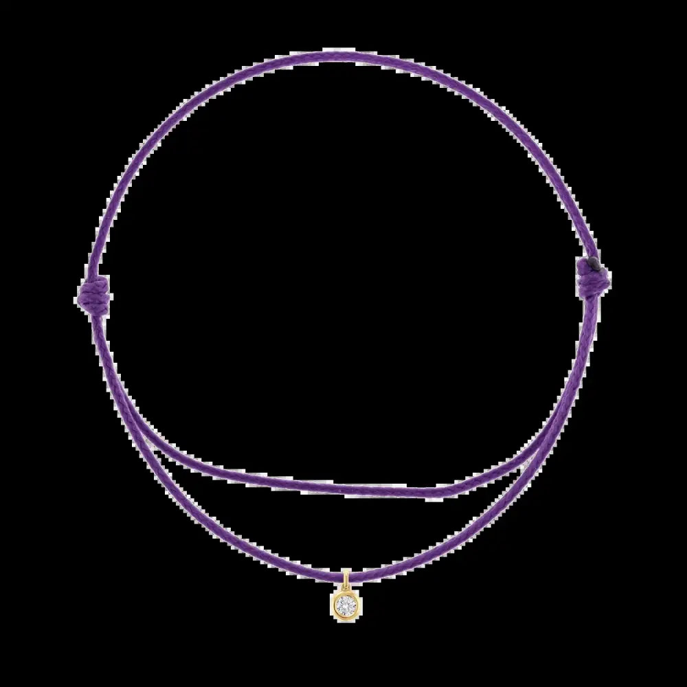 Cord Charm Bracelet