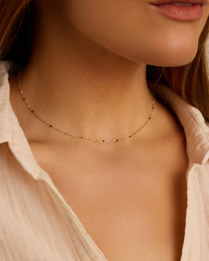 Capri Short Necklace NikNenz™ Premium Gold & Diamonds