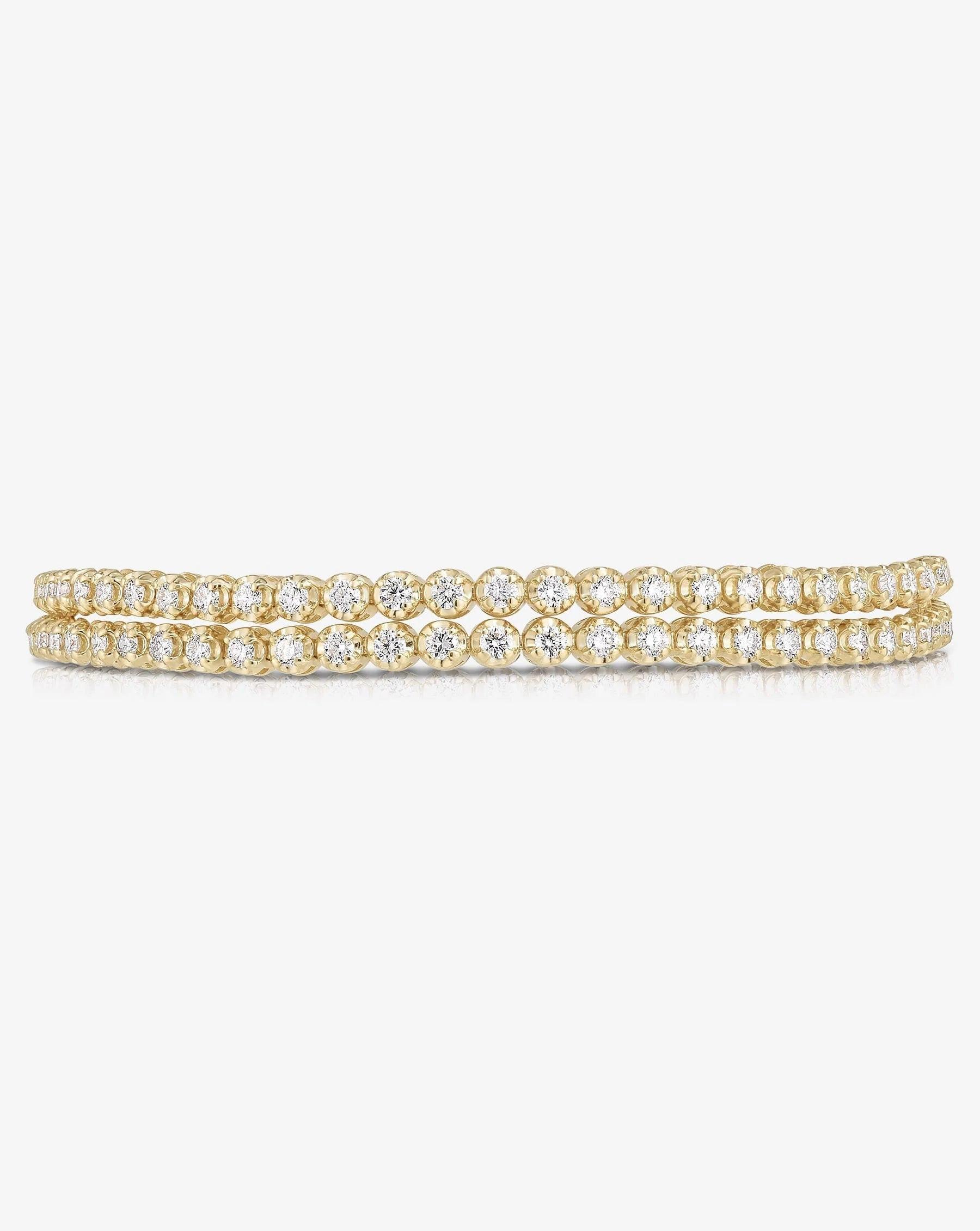 Versatile Multiway Tennis Choker & Double Wrap Bracelet Set.