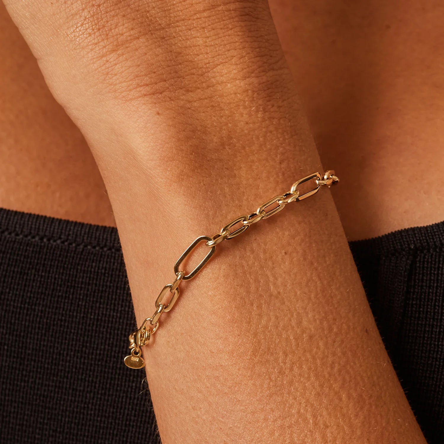 Avery Paperclip Chain Bracelet