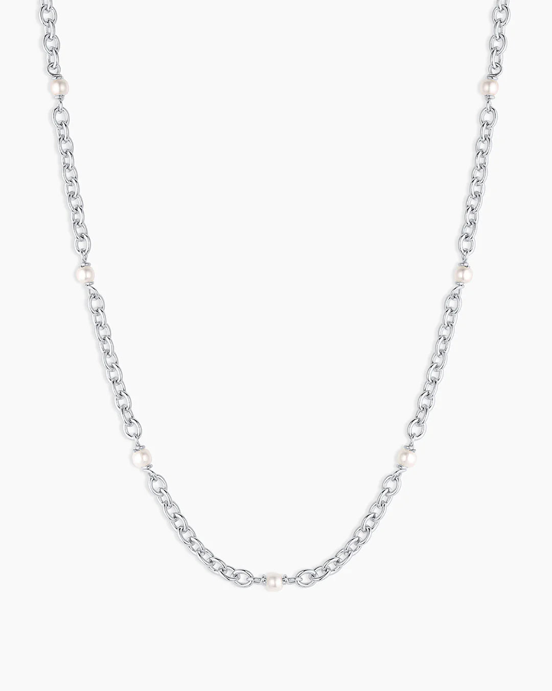 Finley Pearl Dot Necklace NikNenz™ Premium Gold & Diamonds