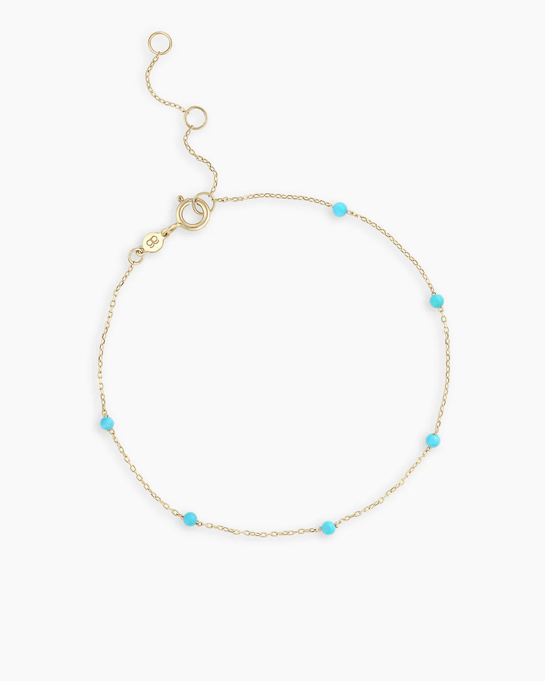 14K Gold Newport Birthstone Bracelet