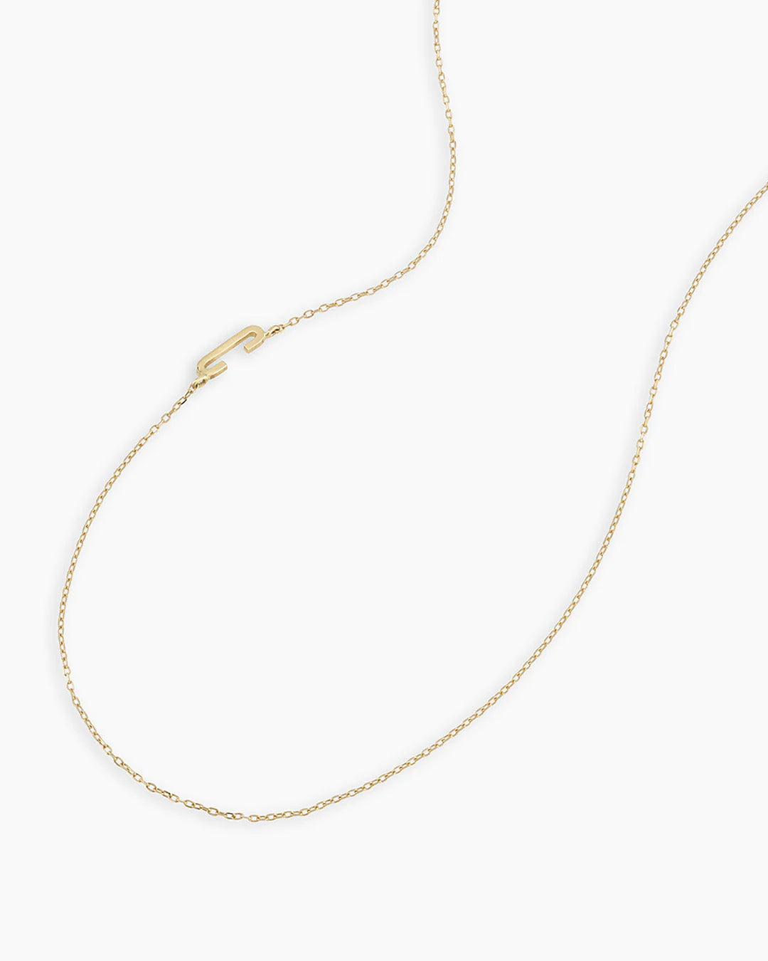 14K Gold Alphabet Necklace NikNenz™ Premium Gold & Diamonds