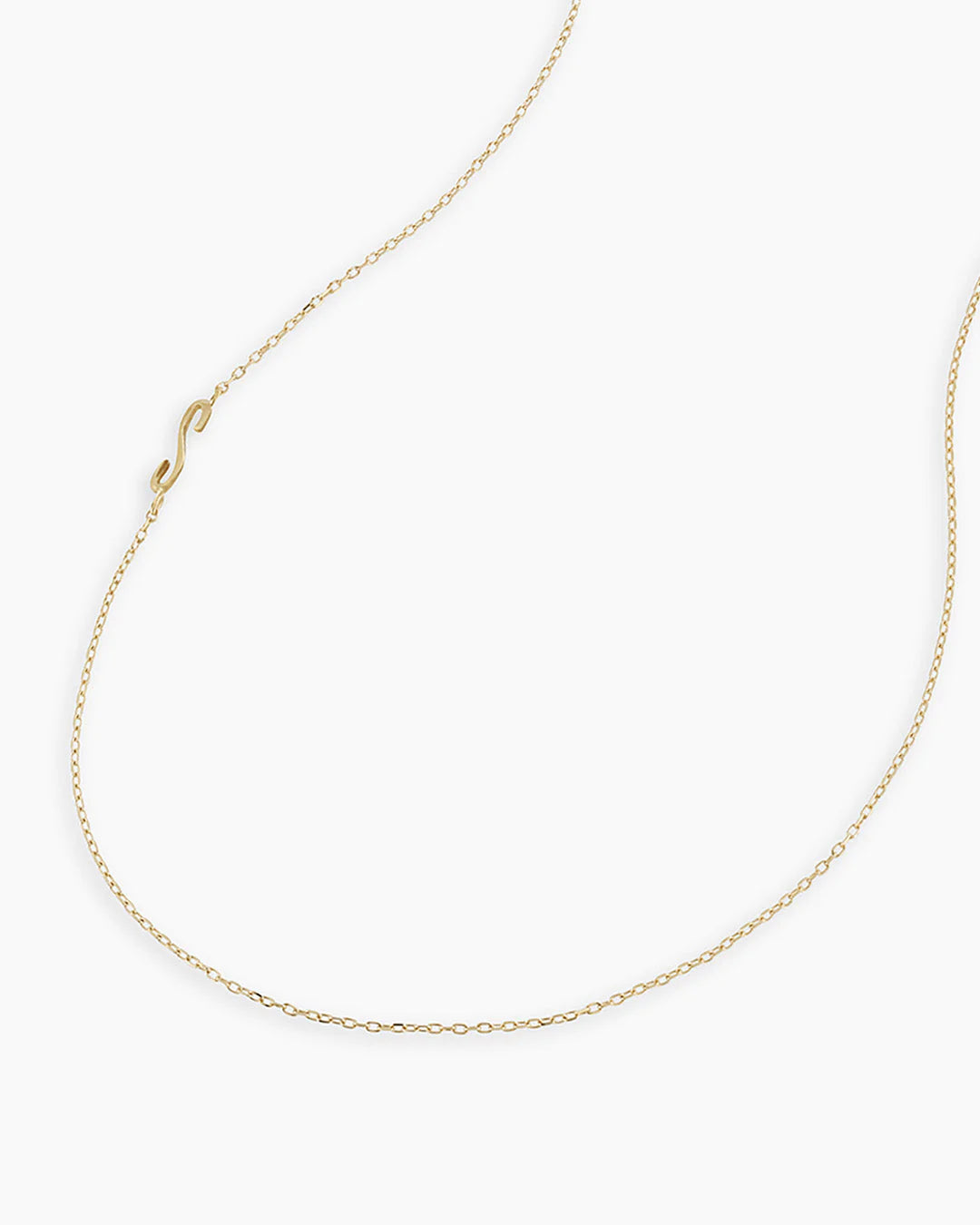 14K Gold Alphabet Necklace NikNenz™ Premium Gold & Diamonds