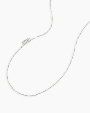 14K Gold Alphabet Necklace NikNenz™ Premium Gold & Diamonds