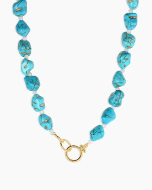 Turquoise Cove Necklace NikNenz™ Premium Gold & Diamonds