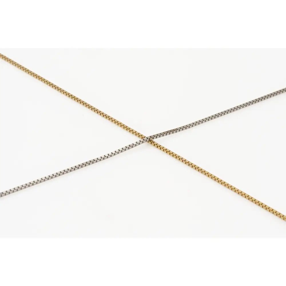 Dainty 10K Solid Gold Box Chain Bracelet - Perfect for Stacking & Everyday Wear.