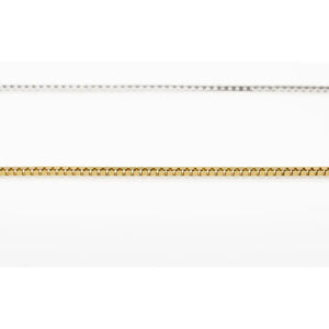 Dainty 10K Solid Gold Box Chain Bracelet - Perfect for Stacking & Everyday Wear.