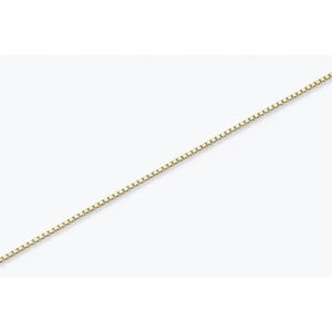 Dainty 9ct Solid Gold Box Chain Bracelet - Everyday Minimalist Elegance for Women.