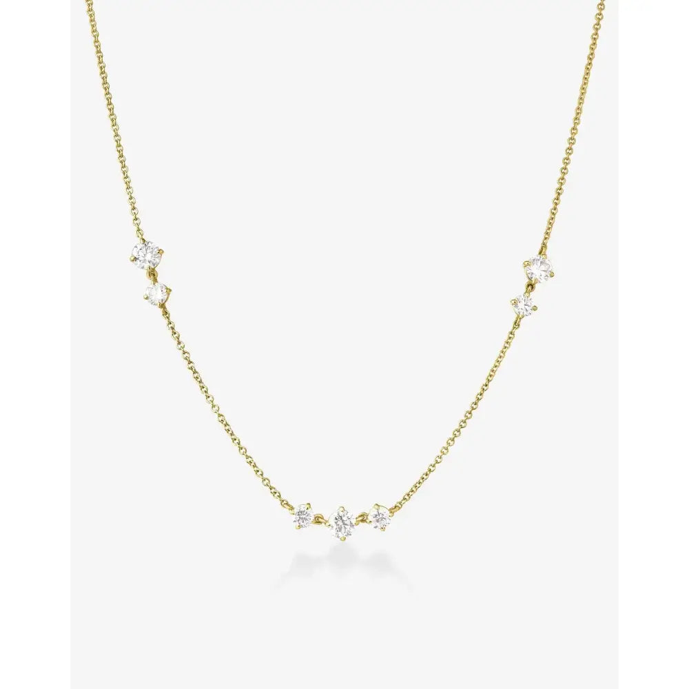 Dazzling Starlight Lab Diamond Necklace - Shine Bright Every Day!.