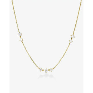 Dazzling Starlight Lab Diamond Necklace - Shine Bright Every Day!.