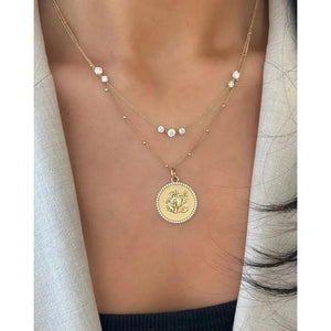 Dazzling Starlight Lab Diamond Necklace - Shine Bright Every Day!.