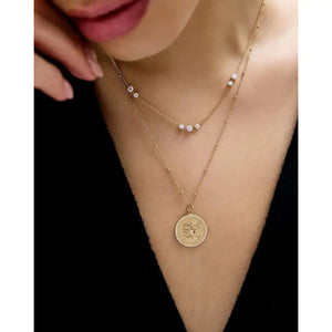 Dazzling Starlight Lab Diamond Necklace - Shine Bright Every Day!.