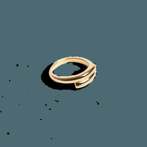 Archival Crossover Ring NikNenz™ Premium Gold & Diamonds