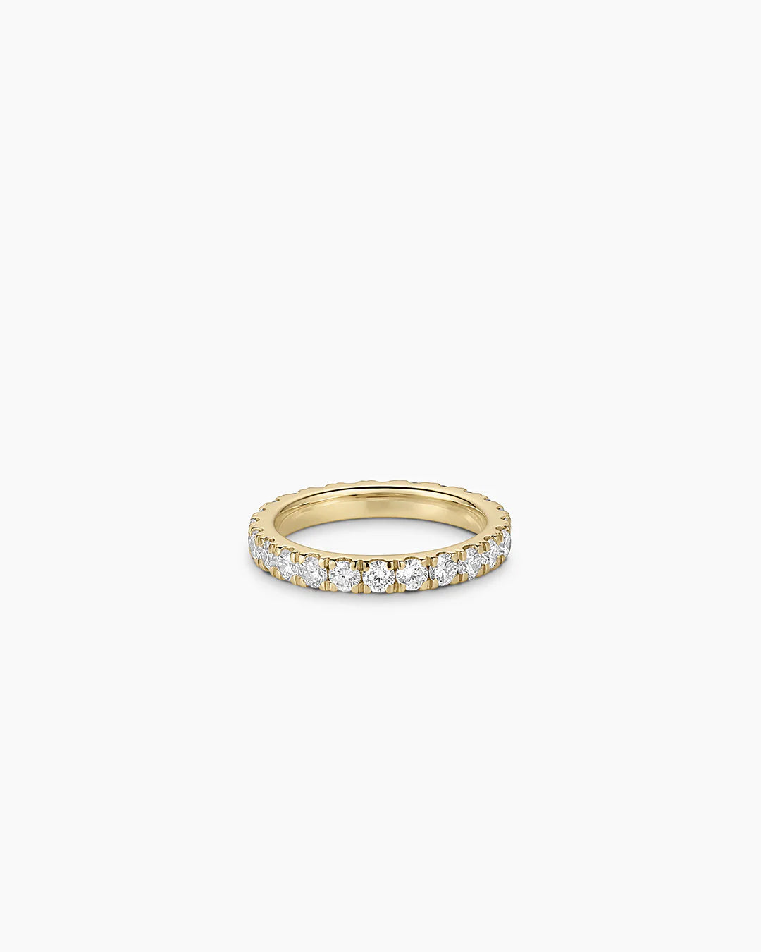 14K Lab Grown Diamond Eternity Ring 2Mm