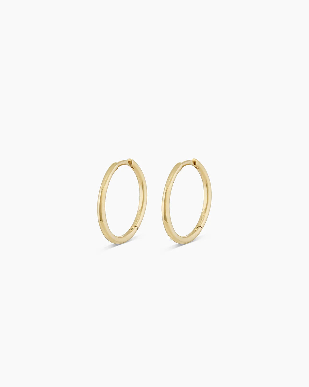 14K Gold Classic Huggies