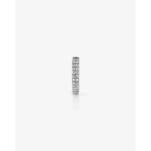 Delicate Double Row Huggie Earrings.