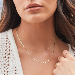 Duo Mirror Necklace