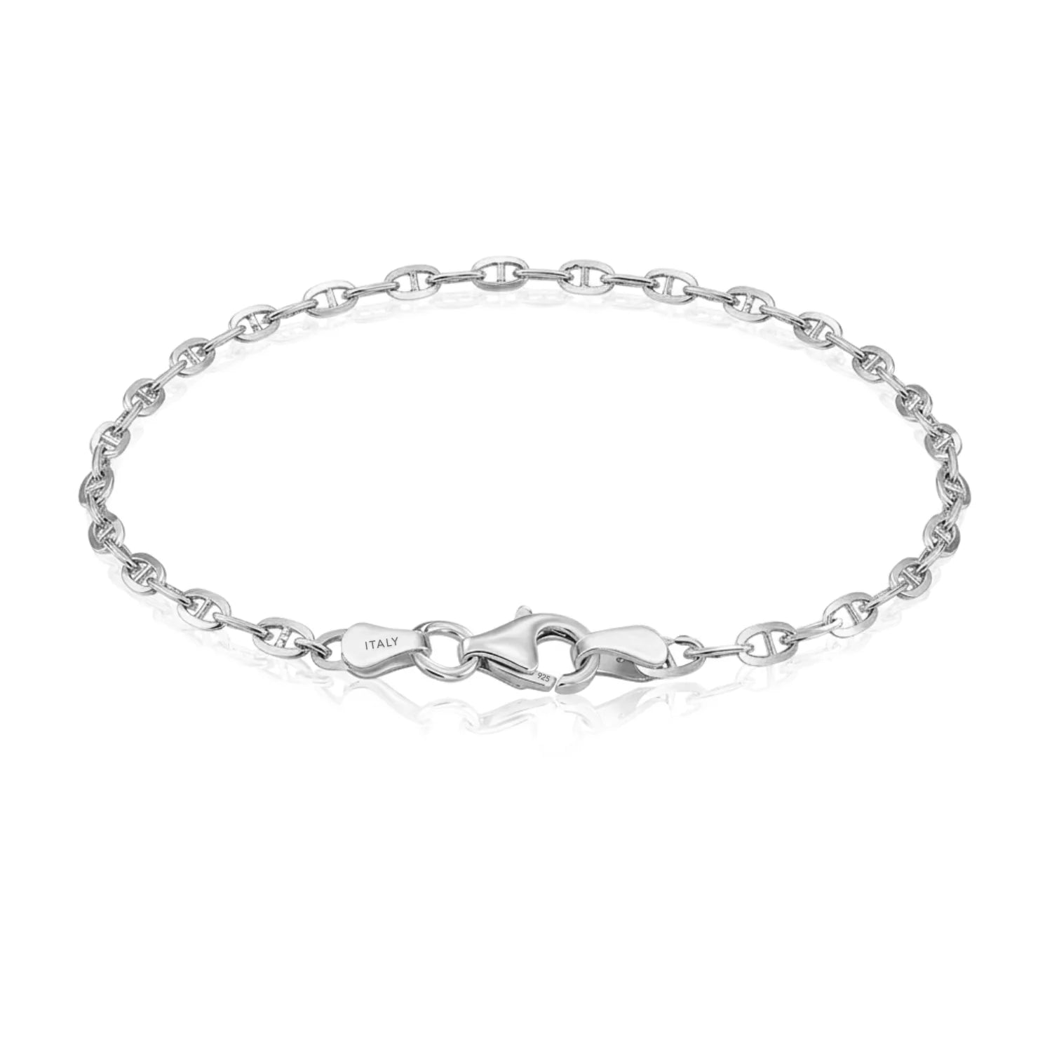Sterling Silver Mariner Link Bracelet