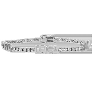 Custom Diamond Name Tennis Bracelet