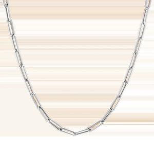 14K Paperclip Chain Necklace