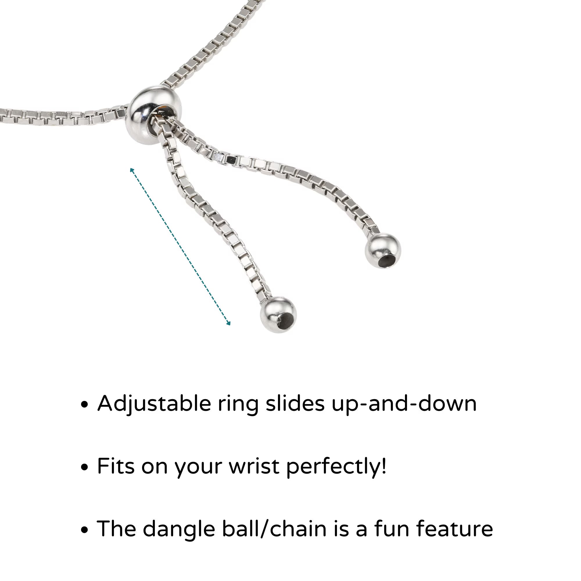 Sterling Silver Fire Opal Bracelet with Brilliant Cubic Zirconia Stones, Adjustable Simulated Opal Bracelet, 6-9 Inch, by TILO Jewelry