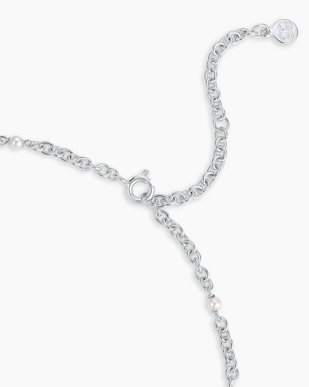 Finley Pearl Dot Necklace NikNenz™ Premium Gold & Diamonds
