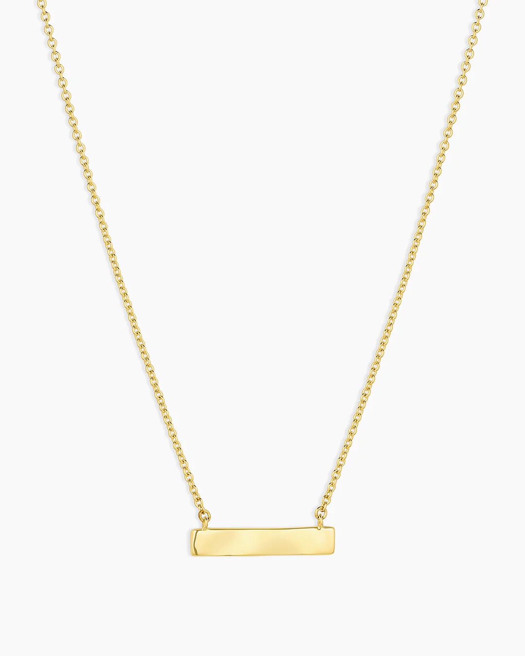 Plate Necklace (Gold) NikNenz™ Premium Gold & Diamonds