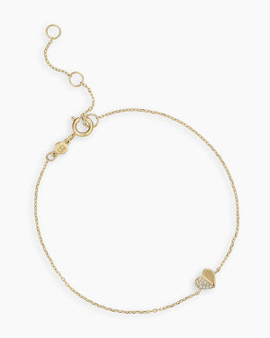 14K Diamond Bond Bracelet