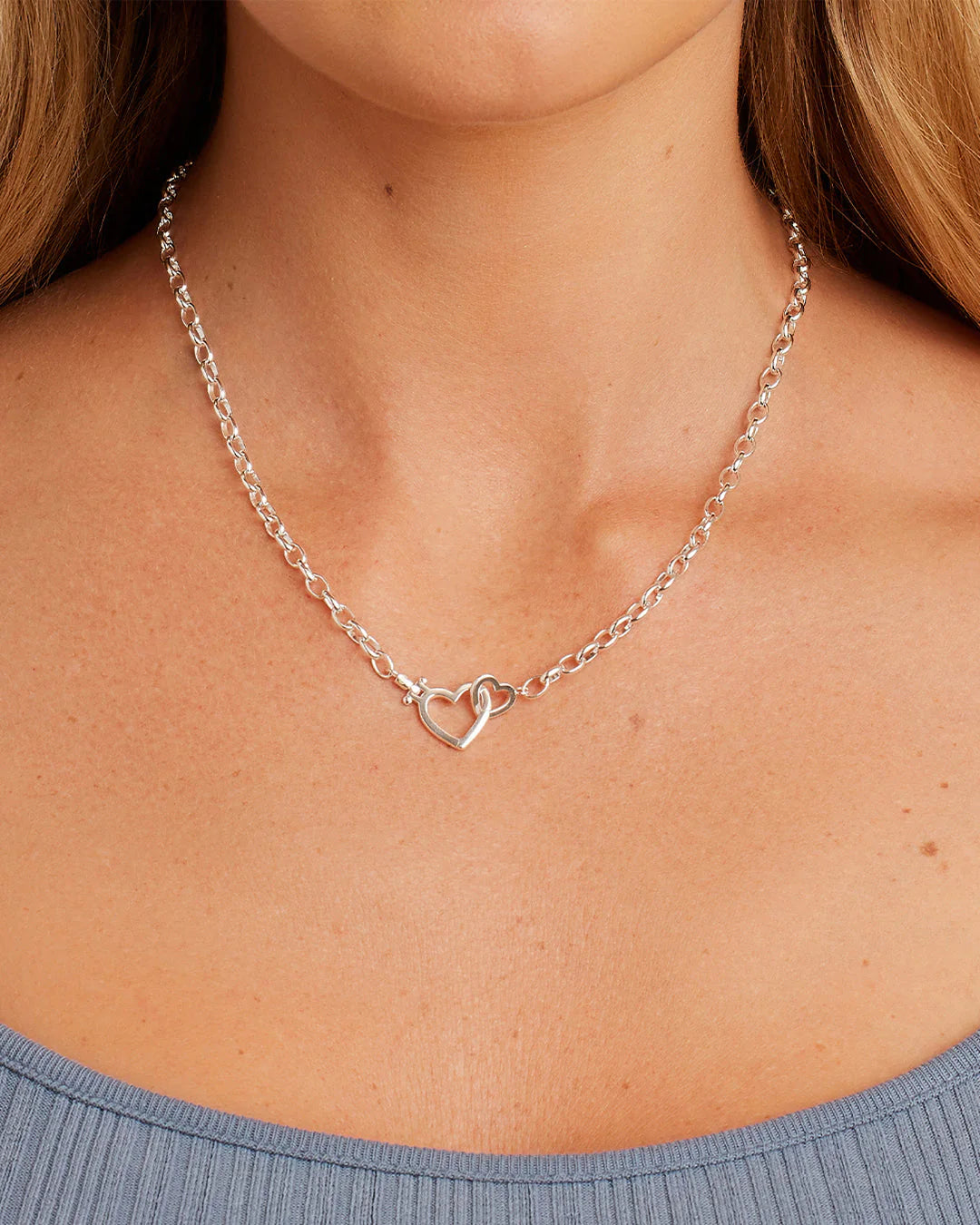 Heart Necklace NikNenz™ Premium Gold & Diamonds