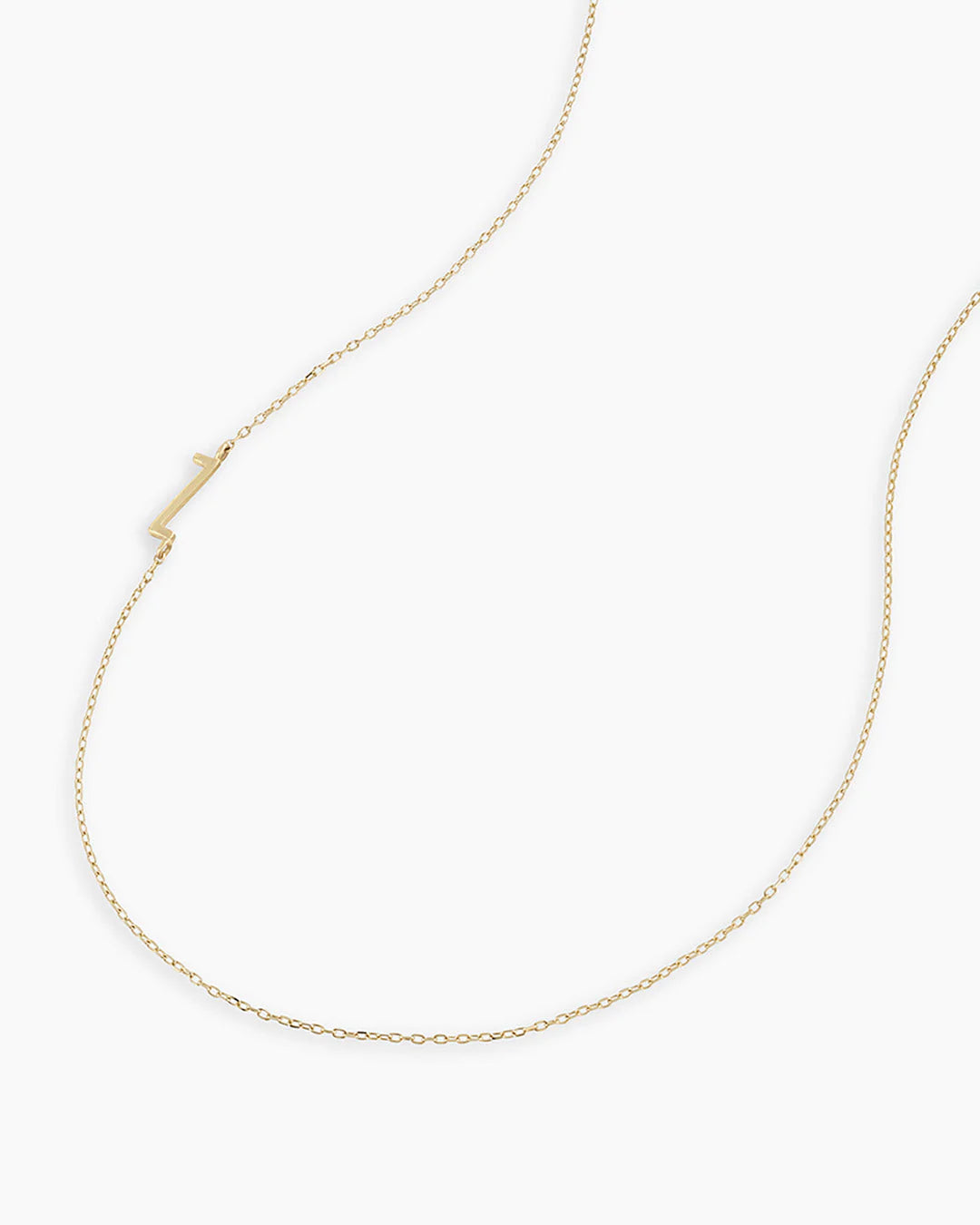 14K Gold Alphabet Necklace NikNenz™ Premium Gold & Diamonds