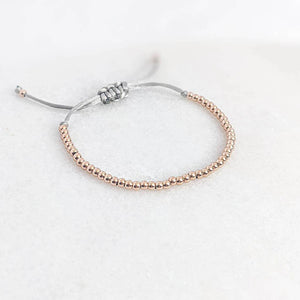 Personalized 50th Birthday Friendship Bracelet for Women – Unique Bead Gift.