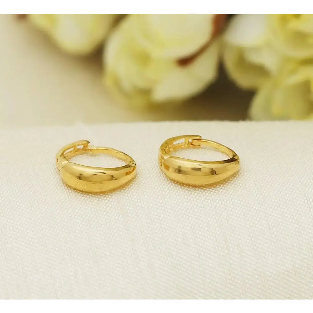 Elegant 20K Gold Bali Hoop Earrings – The Perfect Gift for Birthdays & Daily Elegance.
