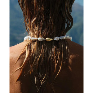 Elegant Baroque Pearl Necklace - Timeless Luxury Accessory.