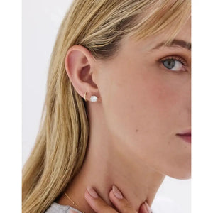 Elegant Classic Gold Huggie Earrings for Timeless Style.